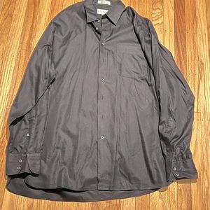 Men’s Faconnable 100% Cotton Long Sleeve Button Down Shirt